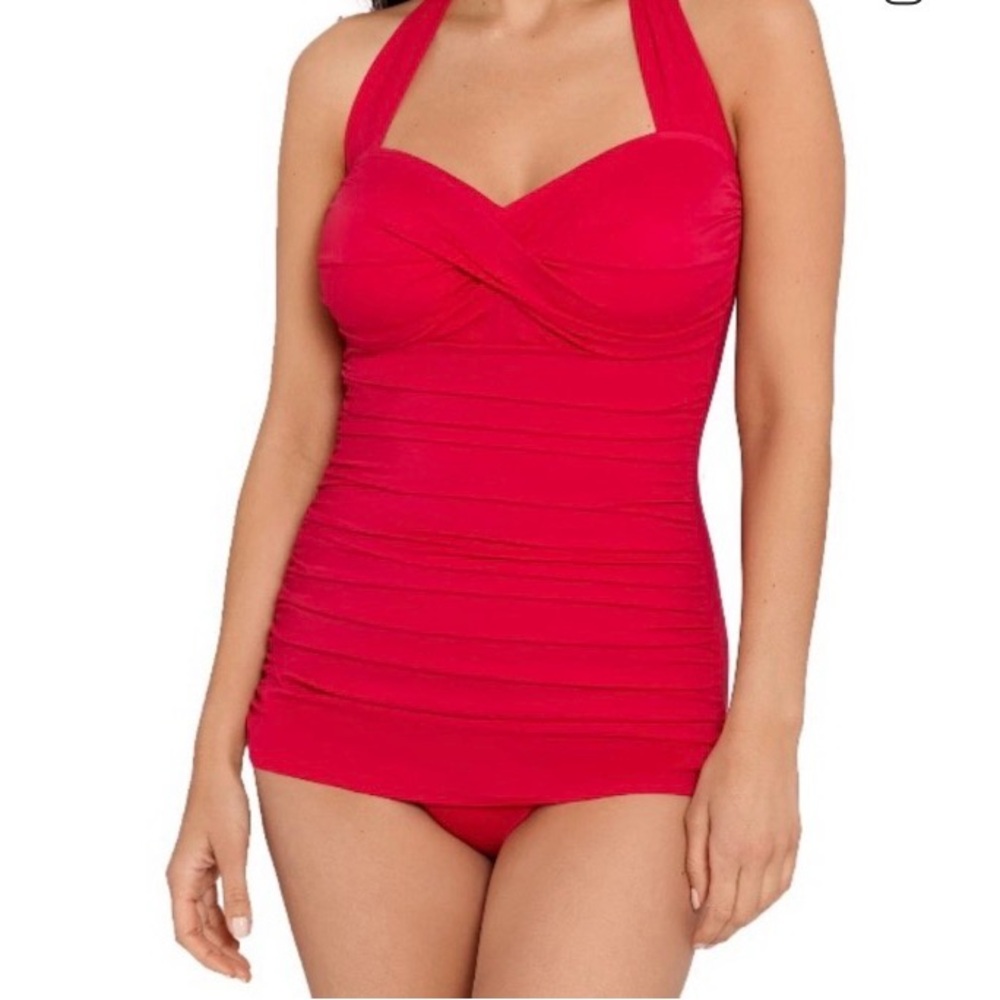 Women’s Red Halter swimsuit